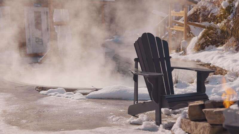 Stoneham: Nordic spa Thermal Experience - A mountain spa beside the Jacques-Cartier River