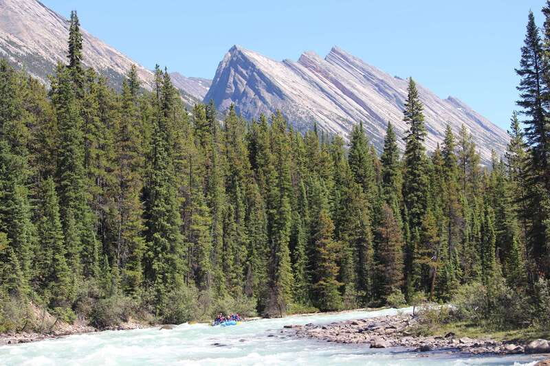 Sunwapta Challenge Whitewater Rafting in Jasper - Ninety minutes through Class 2 and Class 3 rapids