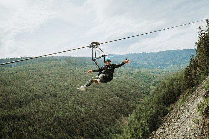 Superfly Ziplines on Cougar Mountain - includes 4 ziplines! - Four lines, four different moments