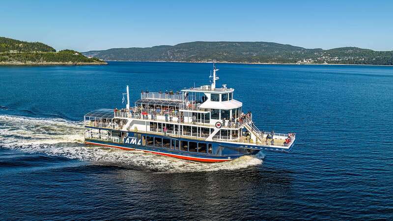 Tadoussac/Charlevoix: 3-Hour Whale Watching Boat Tour - Leaving the dock for the Saguenay-St. Lawrence Marine Park