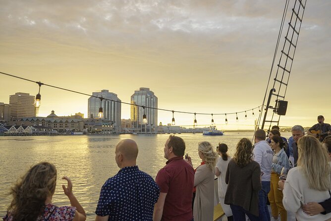Tall Ship Silva Sailing Cruise Ft. a Live Musician - Helping raise the sails on the Silva