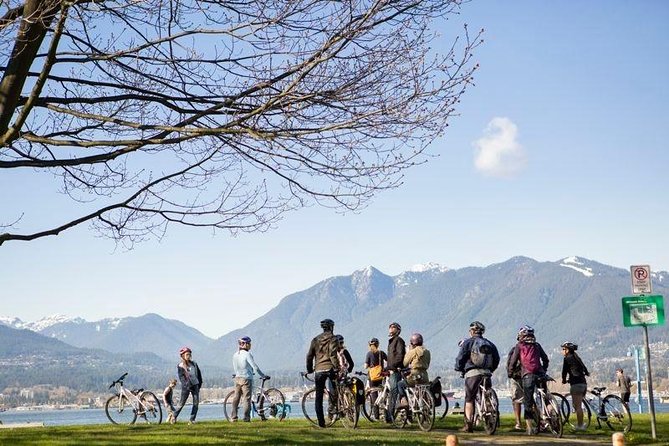 The Stanley Park Bicycle Tour by Cycle City Tours - Brockton Point Lighthouse and Harbor Views