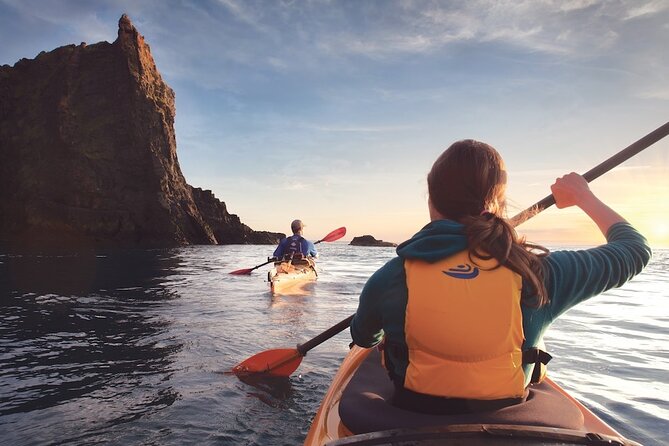 Three Sisters Sea Kayaking Day Tour - The sea arch and Three Sisters rock spires