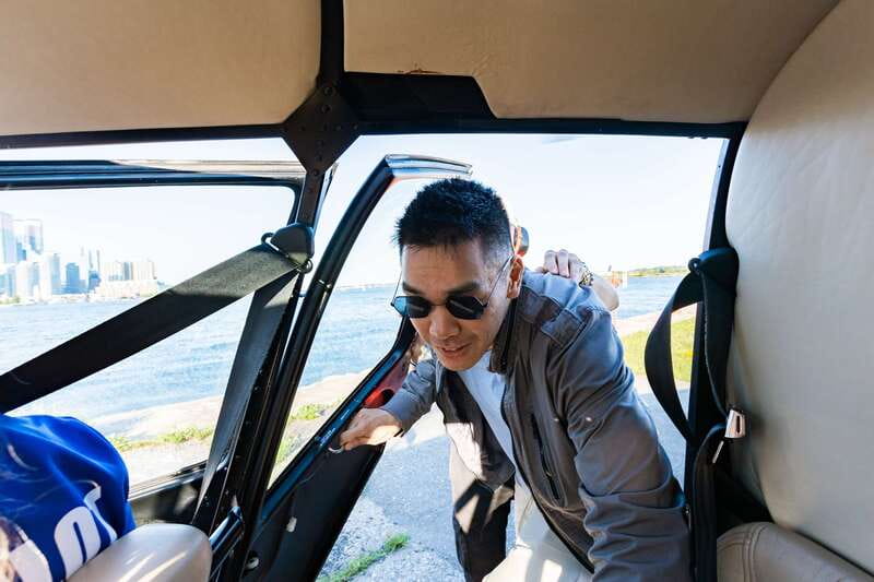 Toronto: City Sightseeing Helicopter Tour - The Headset Makes the Ride More Enjoyable