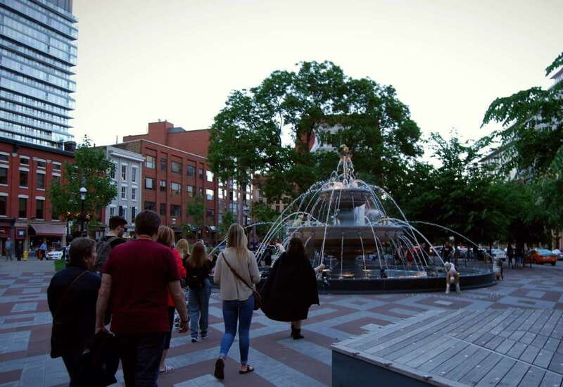 Toronto: Dark History Nighttime Walking Tour - Spirits of the Distillery in a historic industrial district