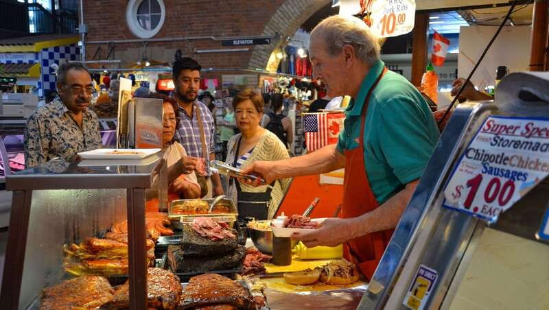 Toronto Food Tour with Local Foodie, Personalized & Private - Starting at St. Lawrence Market with beet chutney and braised pork
