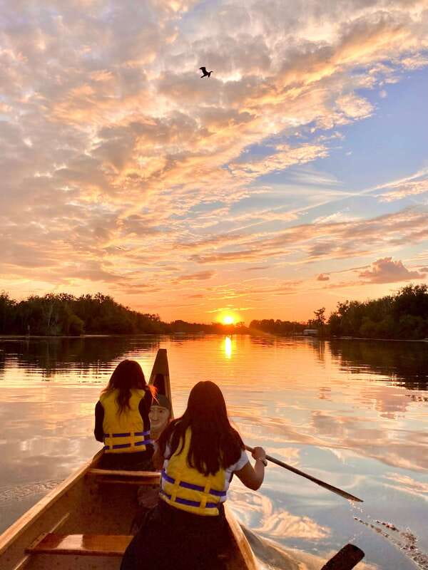 Toronto Islands: Sunset Canoe Tour - Through the lagoons and Toronto Islands waterways