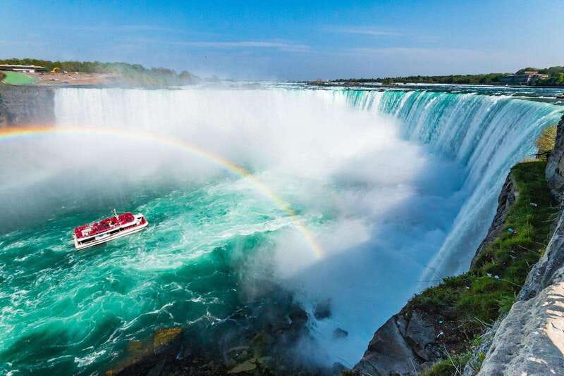 Toronto: Niagara Falls Tour with Boat, Behind Falls & Tower - Hornblower Niagara Cruises: prepare to get wet