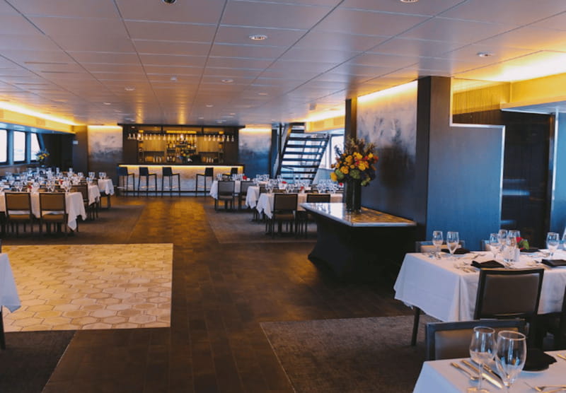 Toronto: Premium Harbor Cruise with Lunch, Brunch, or Dinner - The indoor cabin and outdoor decks
