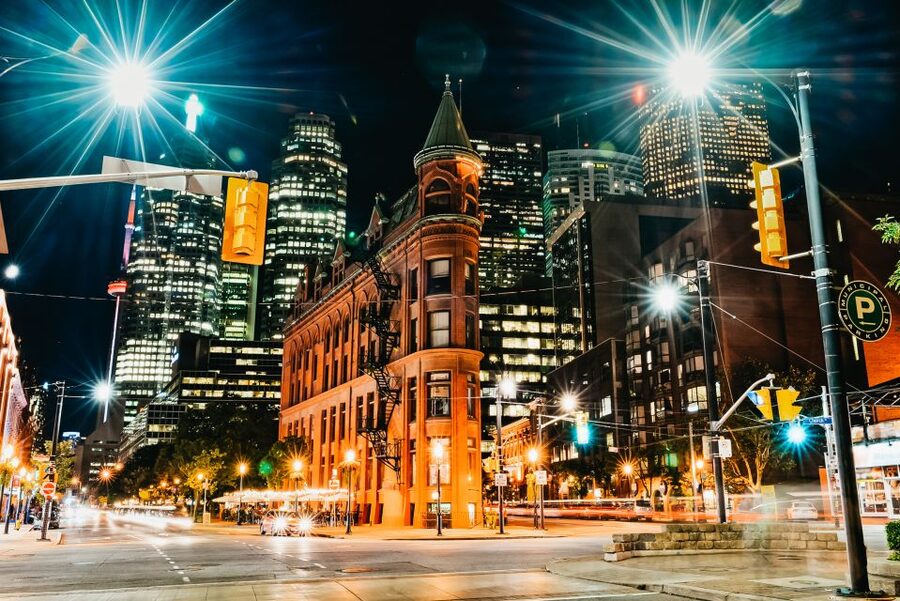 Toronto: Premium Night Driving Tour with Tower Entry - Nathan Phillips Square and the Toronto sign