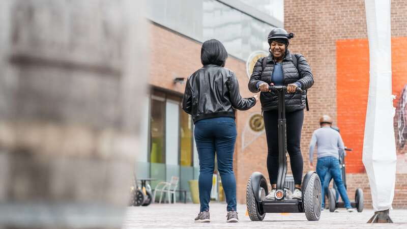 Toronto: Short Distillery District Segway Tour - Learning to ride before the tour begins