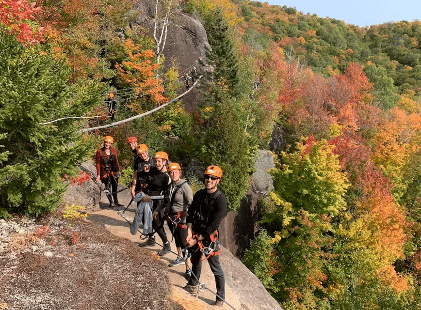 Tyroparc: Via Ferrata and Hiking in the Laurentians - Key points at a glance