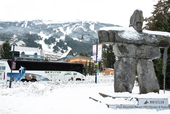 Vancouver Airport to-or-from Whistler or Squamish by Bus (Single trip) - Winter weather and flight connections