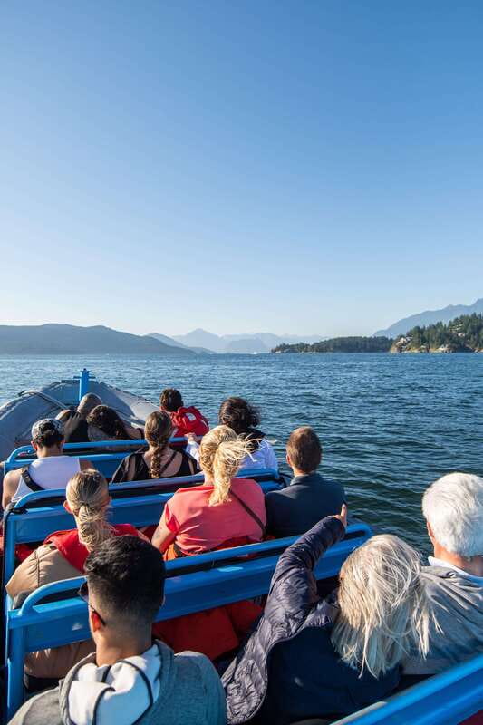 Vancouver: Boat to Bowen Island on UNESCO Howe Sound Fjord - Lighthouse Park adds forest and coastal history