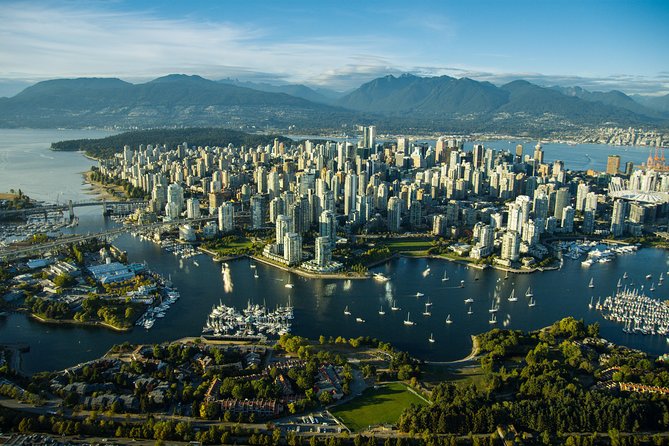 Vancouver City and Harbour Waterfront Sightseeing Boat Tour - Crossing Burrard Inlet at full speed