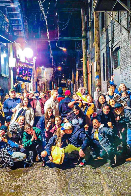 Vancouver: Gastown Pub Crawl - The bingo game makes introductions easier