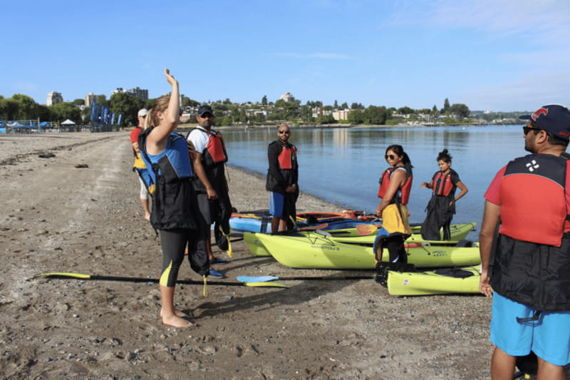 Vancouver: Smooth Classic Kayak Tour - How much effort does the tour require?