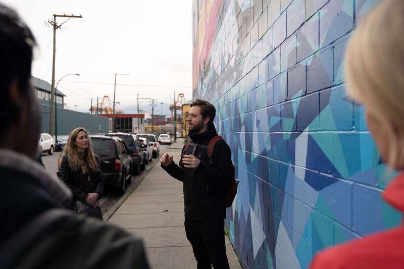 Vancouver: Street Art & Craft Coffee Walking Tour w/ Tasting - Meeting your guide at Olympic Village Square
