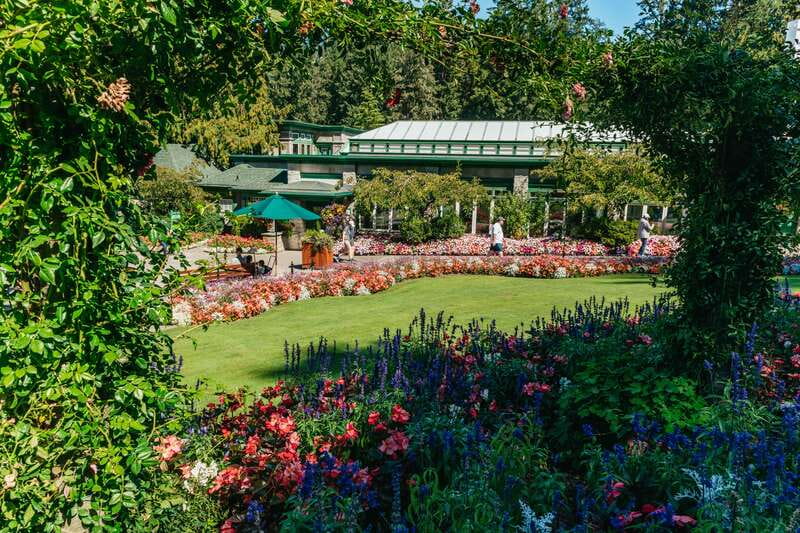Vancouver: Victoria, Gulf Islands Cruise, & Butchart Gardens - About 90 minutes in downtown Victoria