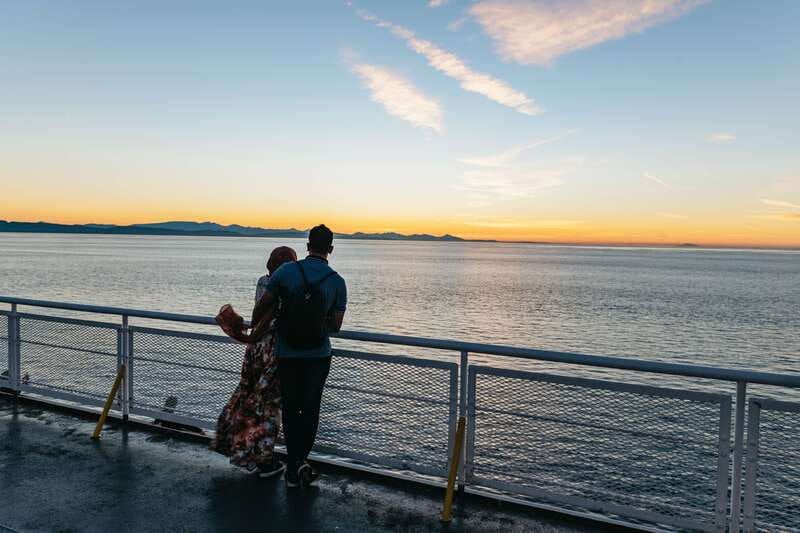 Vancouver: Victoria, Gulf Islands Cruise, & Butchart Gardens - The ferry across the Georgia Strait