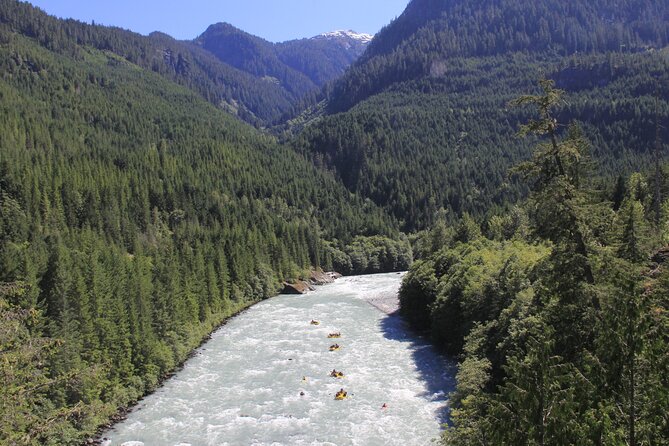 Wet and Wild Elaho Exhilarator Rafting - Getting fitted for the river