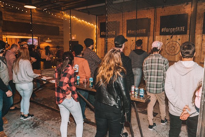 Whistler's Guided Axe Throwing Experience - Arriving at Forged Axe Throwing
