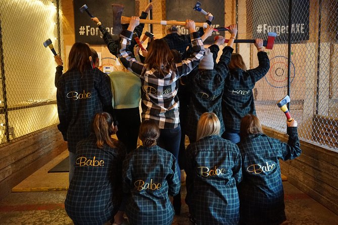 Whistler's Guided Axe Throwing Experience - Tournament games and friendly competition