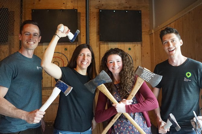 Whistler's Guided Axe Throwing Experience - A family-friendly choice with a clear age limit