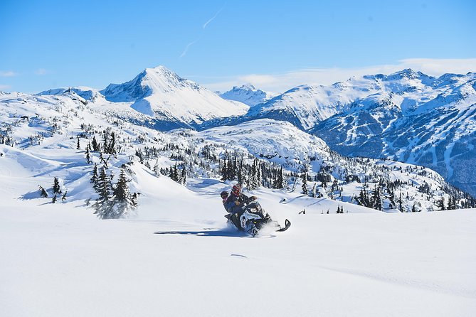 Whistler Wilderness Run Snowmobile Tour - From Carleton Lodge to the trailhead