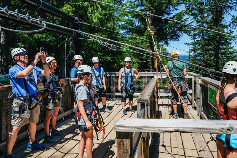 Whistler: Ziplining Experience - Five ziplines across the Fitzsimmons Valley