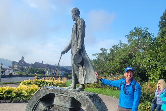 World Famous Boat Cruise with Historical Walking Tour and more - Three waterfalls from the Canadian side